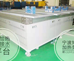 Electrically heated bonding platform